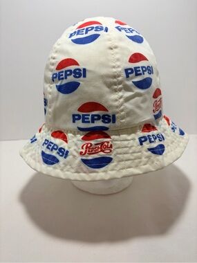 Vintage Kids Pepsi Bucket Hat